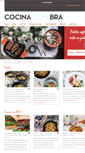 Mobile Screenshot of cocinaconbra.com